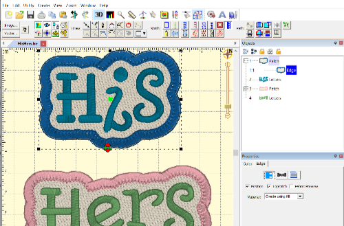 His an Hers digitizing