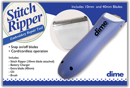 Stitch Ripper - Embroidery Repair Tool - $74.99 + Free Shipping